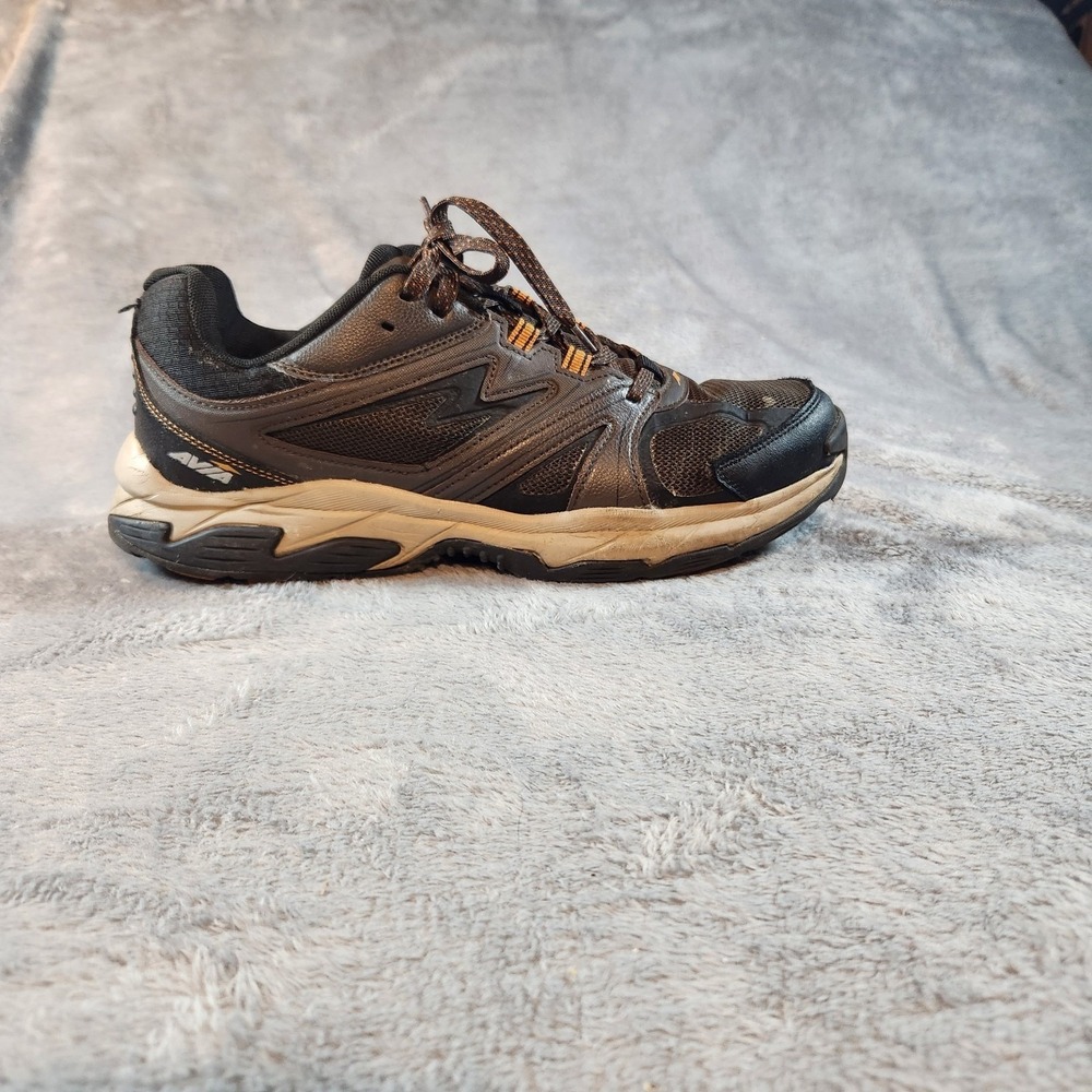 Avia Shoes Mens 11.5 Black Gray Talus Rugged‎ Walking Hiking Gorpcore